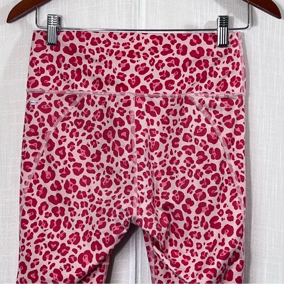 Fabletics Leopard Print 7/8 Powerhold Athletic Gym Workout Leggings Size S - Picture 8 of 12